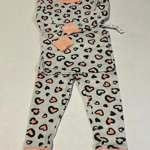 Koola Baby pajamas 4 piece set with short and long sleeve and pant elastic waist - Picture 9 of 16
